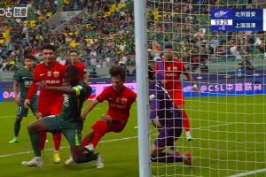 国安1-1扳平！VAR介入，王燊超送黄点套餐，法比奥亲自主罚命中