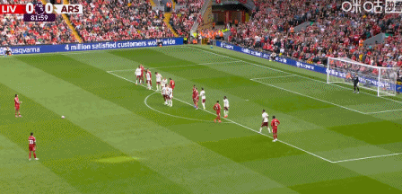 超远任意球破门,索博斯洛伊英超生涯进球数已上双