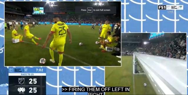 开云体育-半场射横梁？!看看足球版本的技巧·扣篮·三分大赛